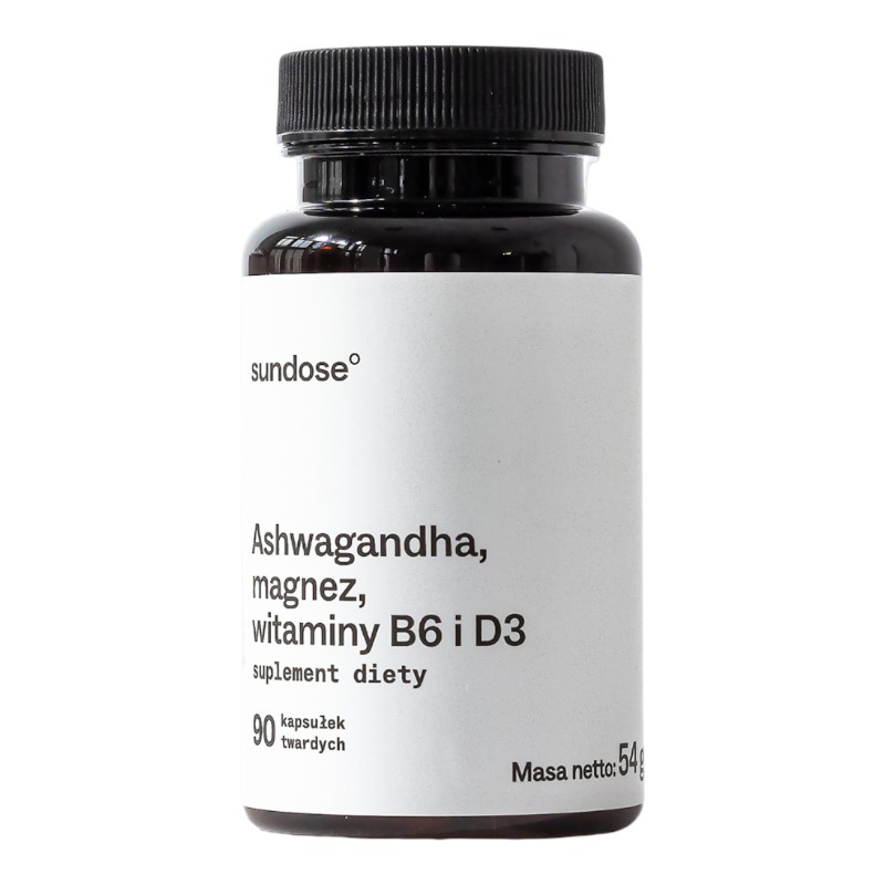Sundose ASHHAGANDHA, MAGNESIO, VITAMINE B6 e D