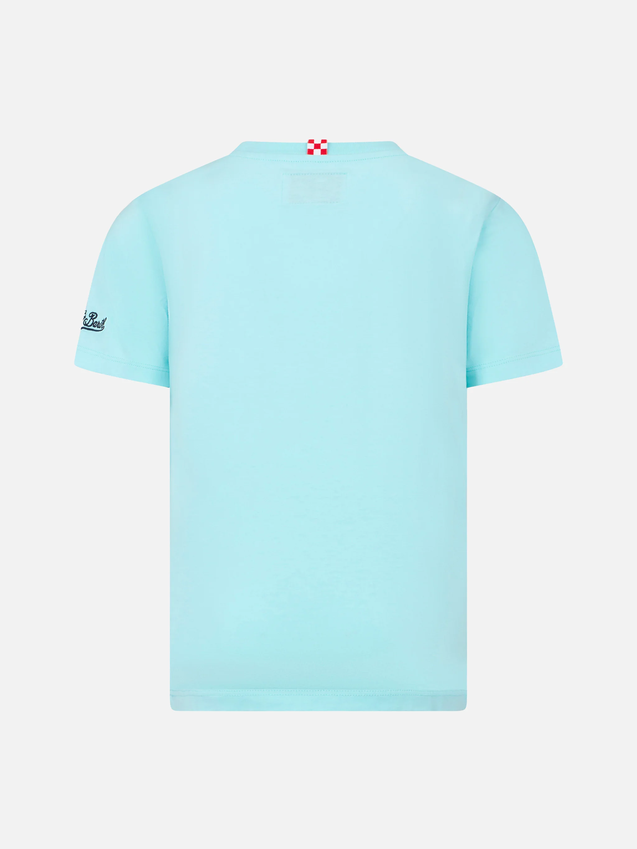 Baby-T-Shirt aus Baumwolle mit Postkartenmotiv zum St. Patrick's Day. Barth