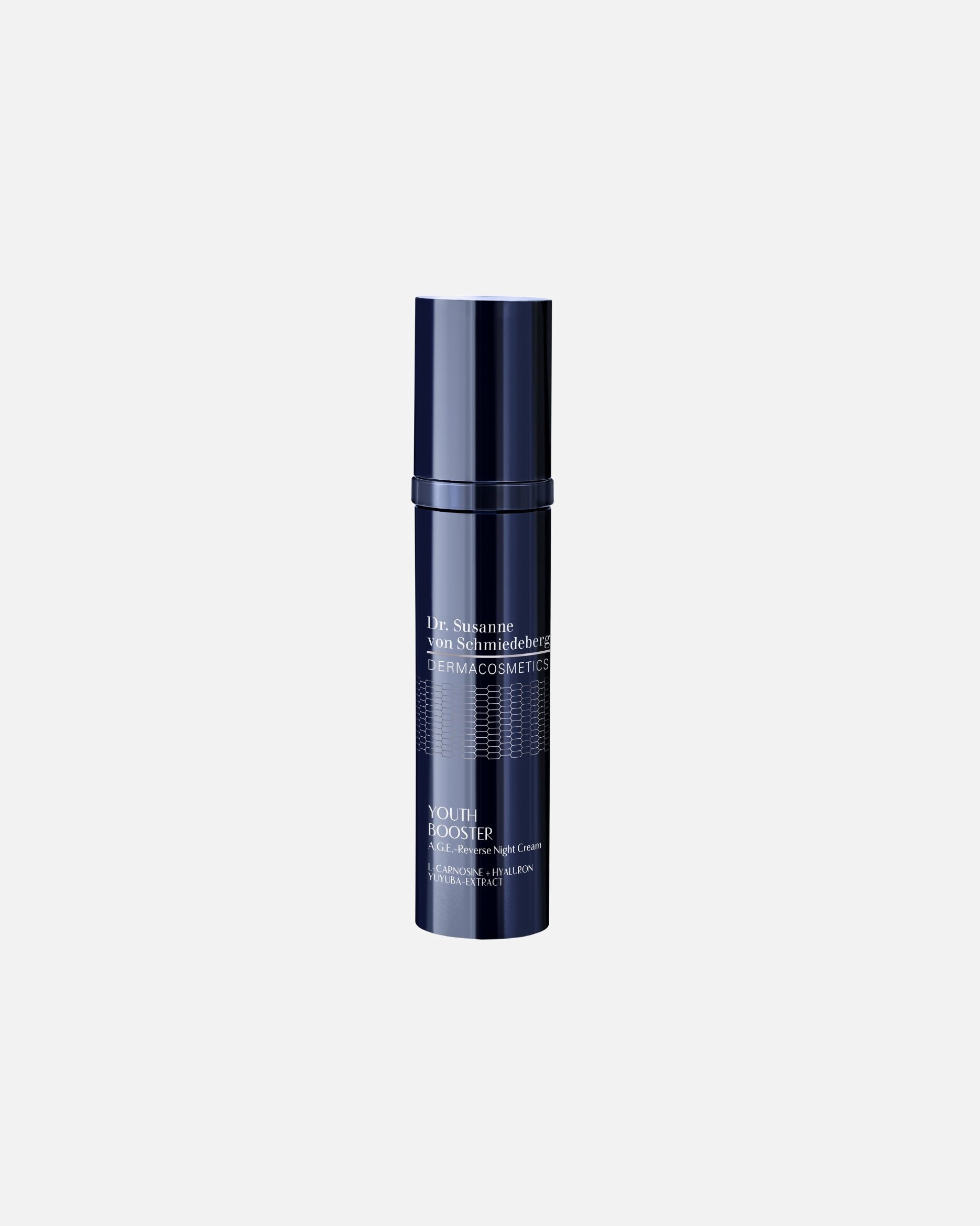 Nočný krém proti starnutiu Dr. Susanne von Schmiedeberg s omladzujúcim posilňovačom AGE-Reverse – 50 ml