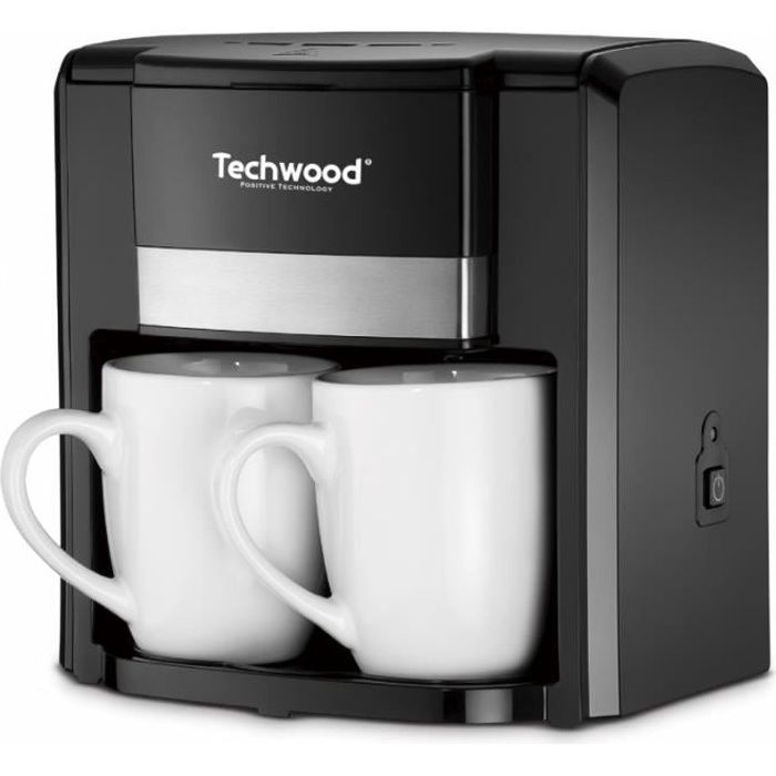 Cafetière - Duo - 2 Tasses - Céramique - 0,6L - Filtre Permanent Lavable