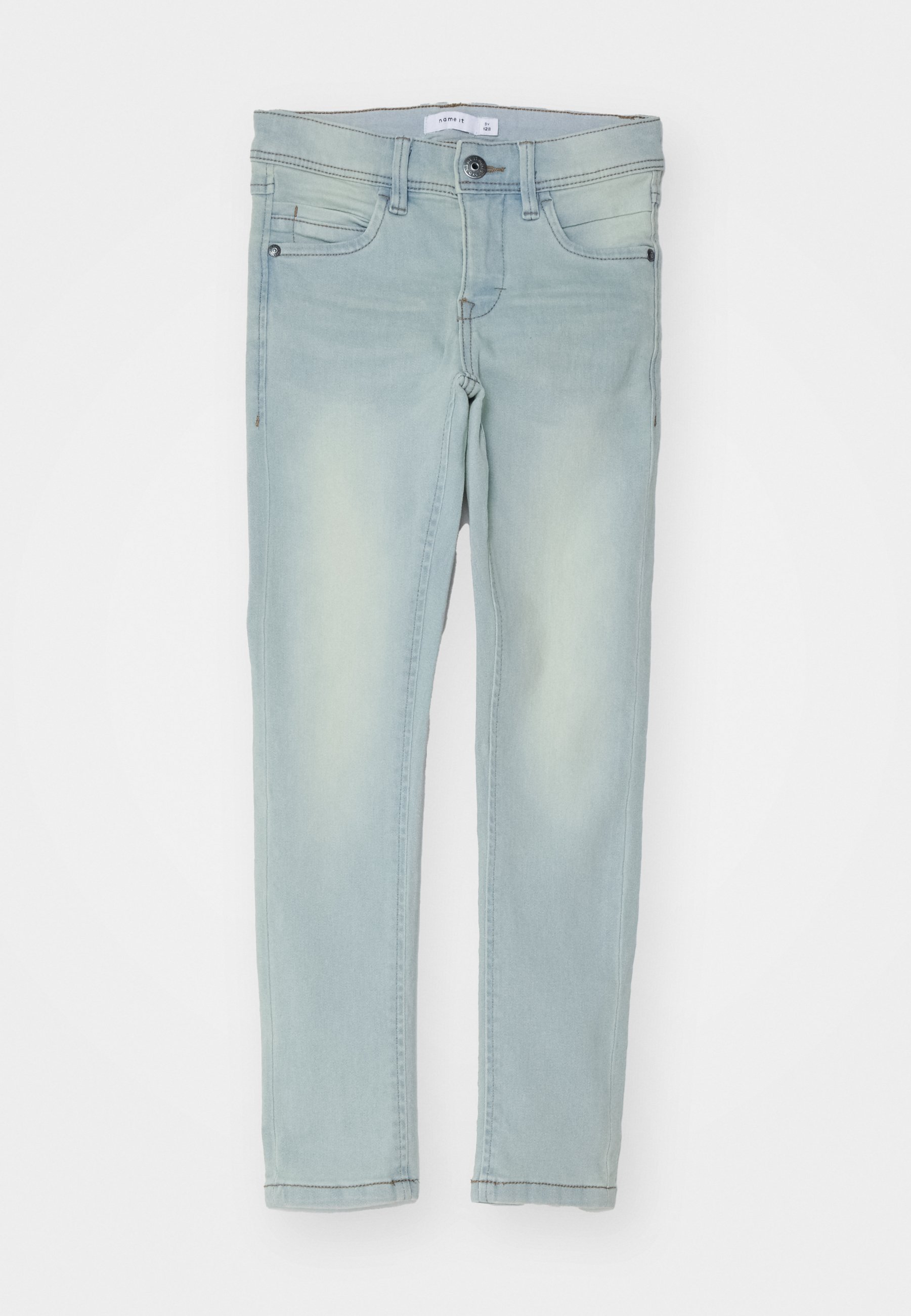 Noem het NKMSILAS - Slim fit jeans - lichtblauwe denim