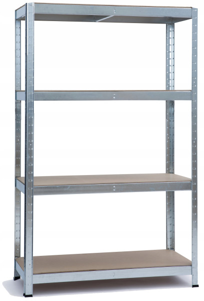 Regał magazynowy garażowy piwnicy mocny metalowy 180x90x40cm szafka półka