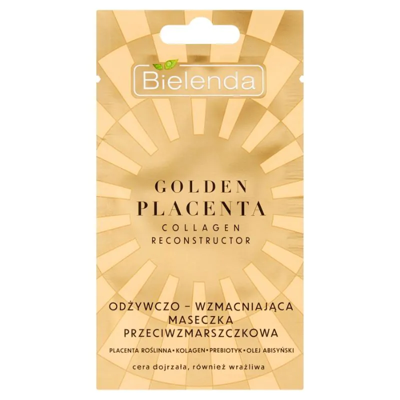 Bielenda Golden Placenta Odżywczo-wzmacniająca maseczka przeciwzmarszczkowa