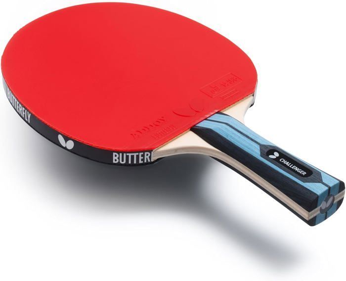 Raqueta de tenis de mesa - Butterfly - Challenger - Competition - Recubrimiento Addoy - Madera de 5 capas
