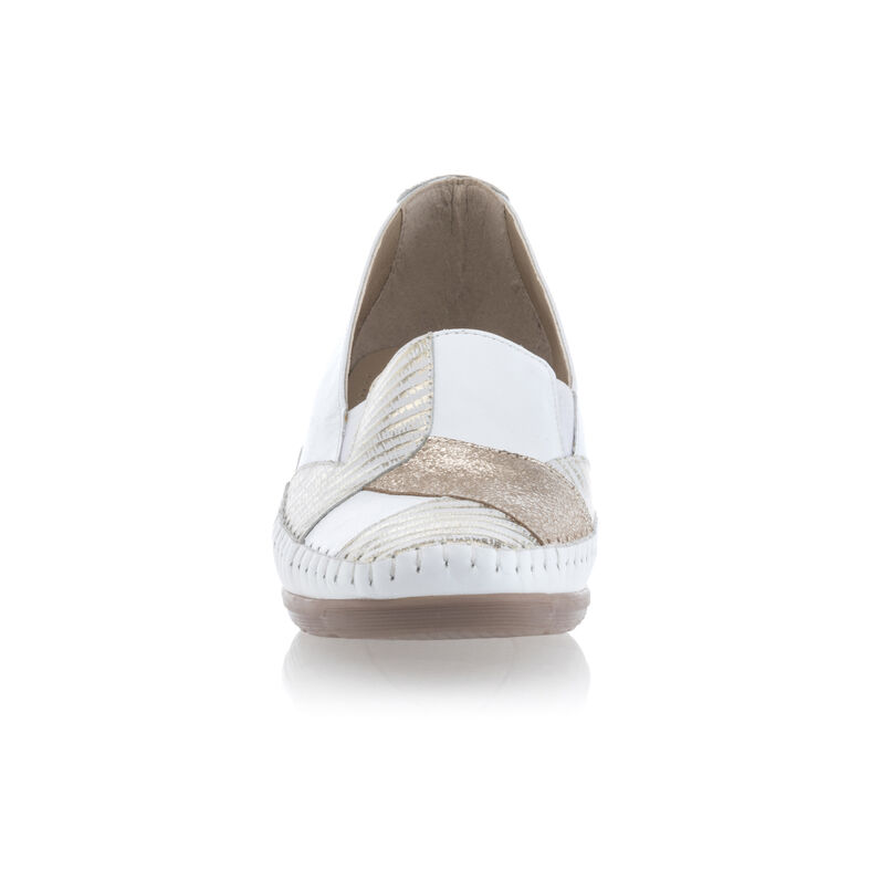 Zapatos blancos cómodos para mujer