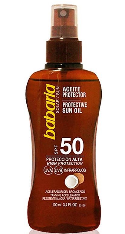 Apsauginis kokosų aliejus nuo saulės SPF 20 Kūno apsauga