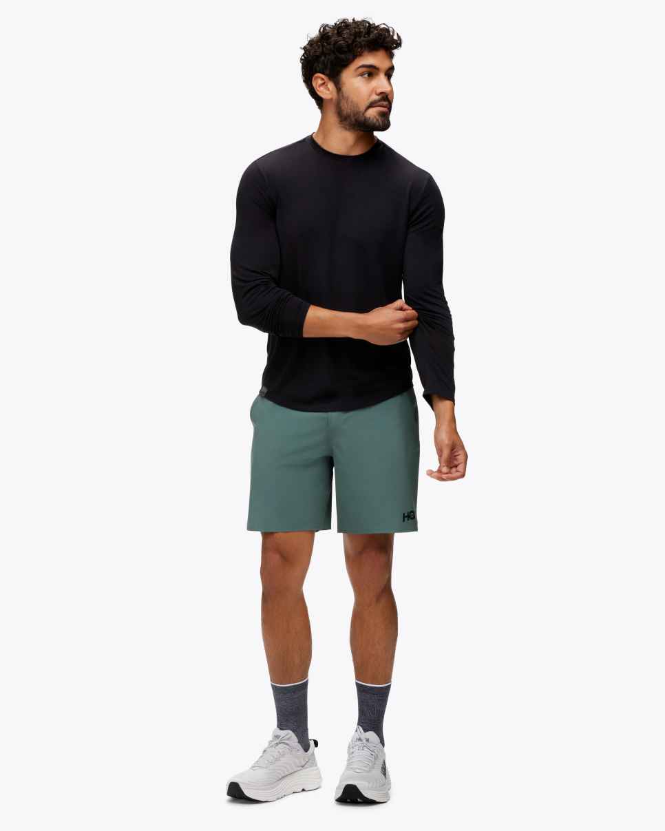 HOKA Langermet T-skjorte Noir