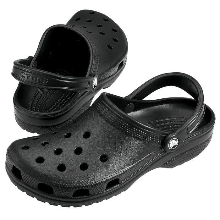Sabots - Crocs - Classic - Noir - Ultra-légers - Anti-odeurs - Ergonomiques
