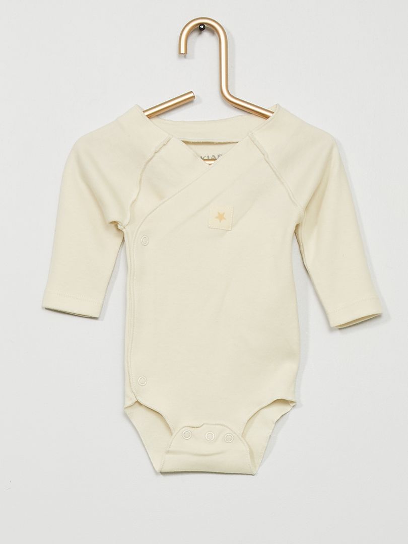 Bodysuit + broek + hoed - 3-delige set - WIT
