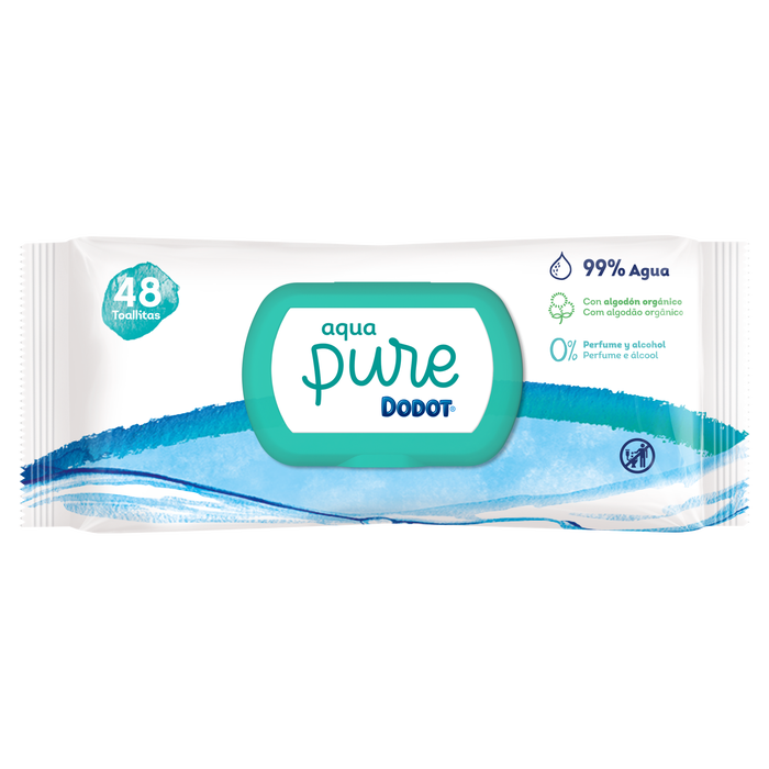 Ubrousky Aqua Pure | 48 kusů