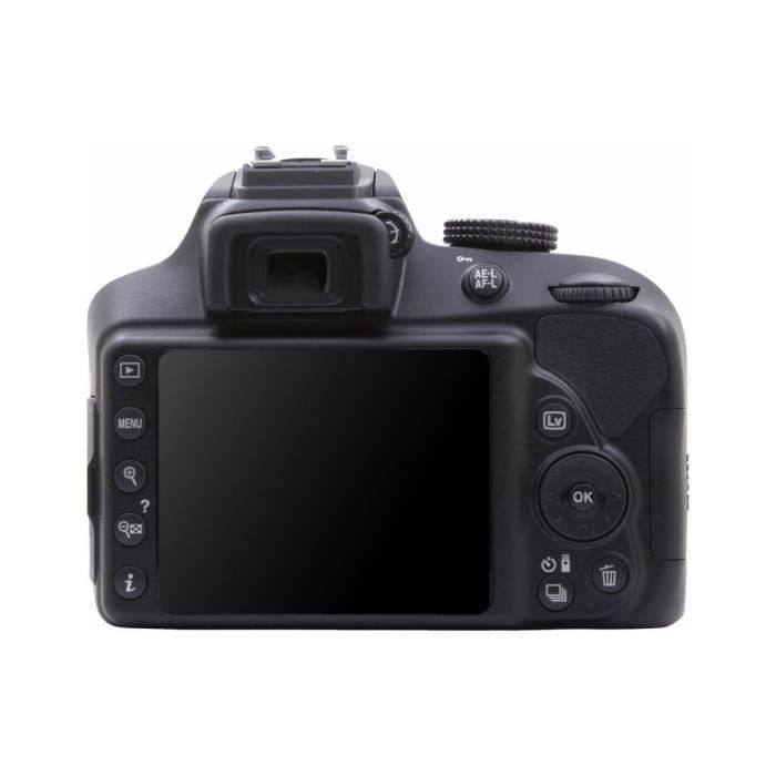 Fotocamera reflex digitale NIKON D3400 - Sensore da 24,2 MP - Bluetooth - Video Full HD