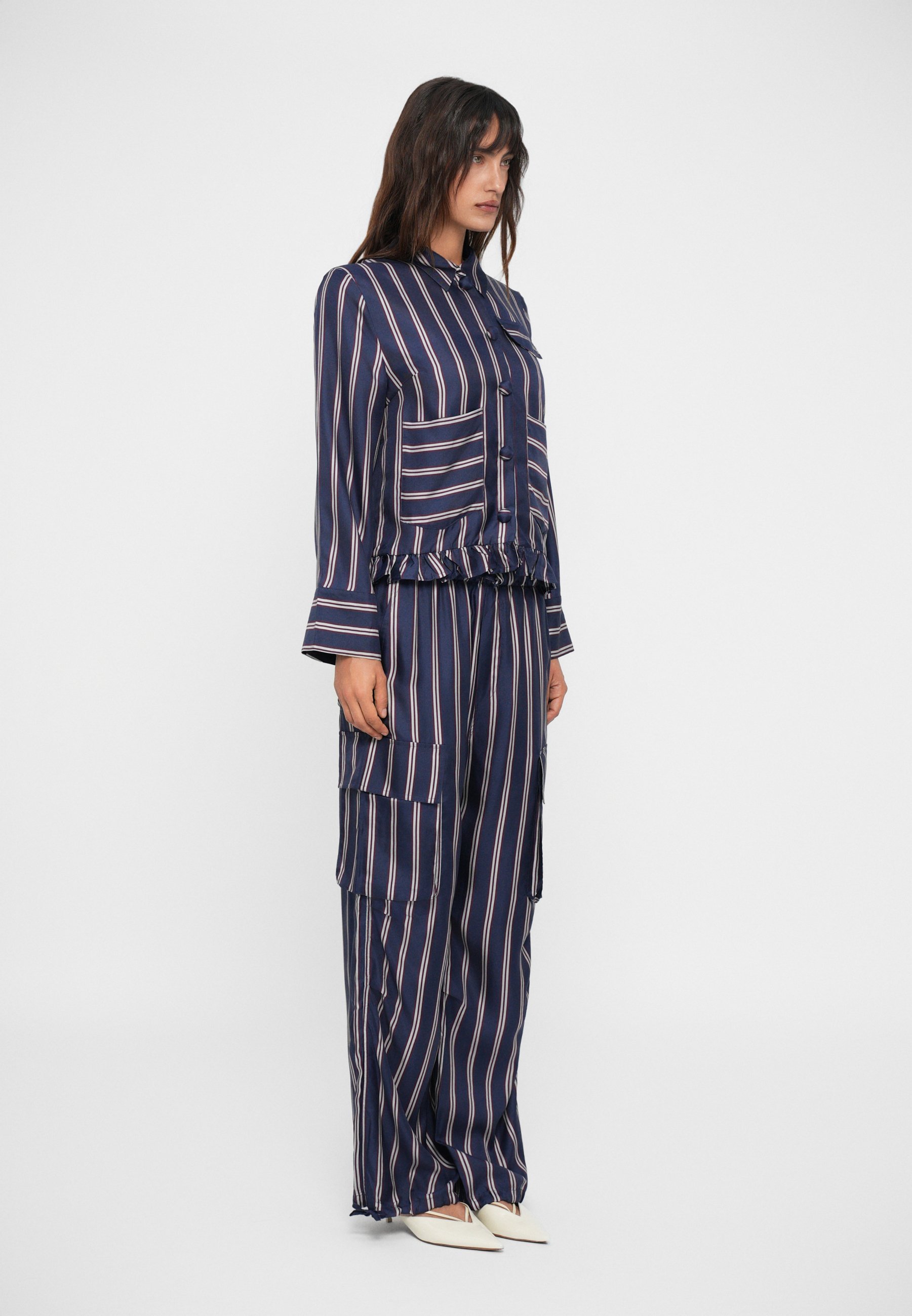 Baum und Pferdgarten MILUNA - Button-down blouse - navy/plum