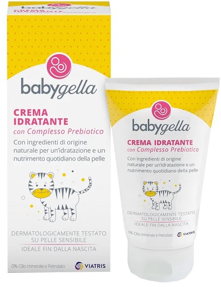 BABYGELLA Crème hydratante Babygella aux prébiotiques