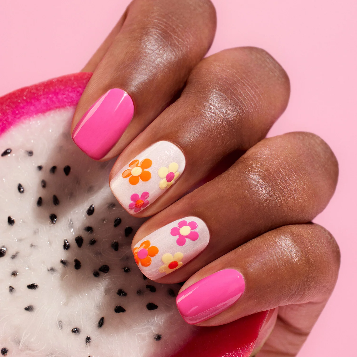 NAIL ART Flower love