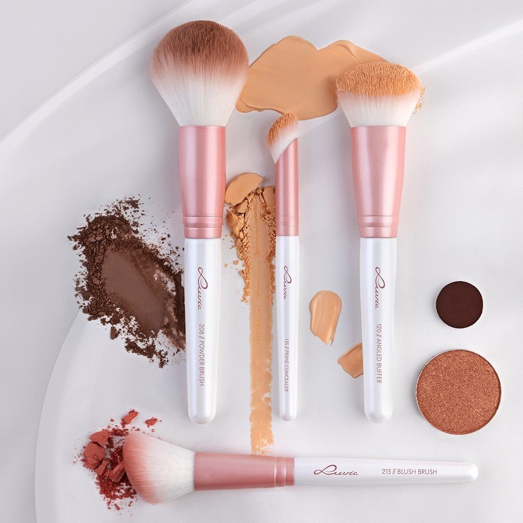 Sada štetcov na tvár Luvia Prime Vegan Candy Flawless - 1 kus