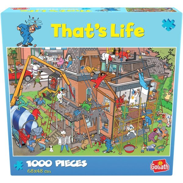 Goliath That's Life Renovirana kuća Puzzle<br>1000 dijelova