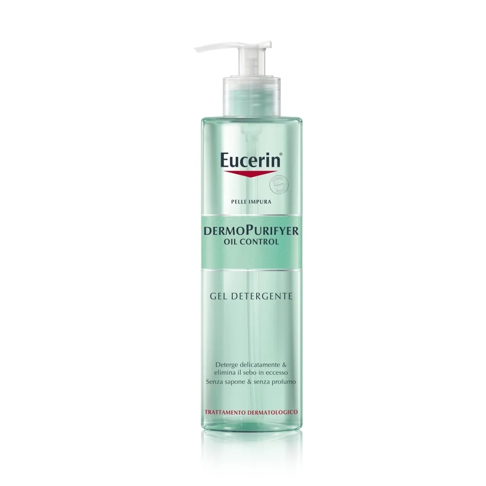 Eucerin DermoPurifyer Gel de Limpeza Facial Oil Control 400 ml