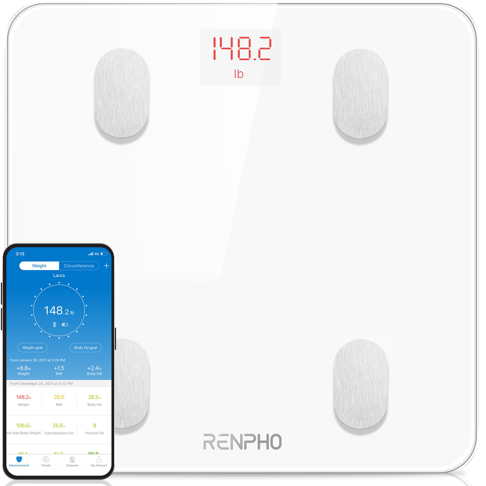 Renpho ES-26M-WH