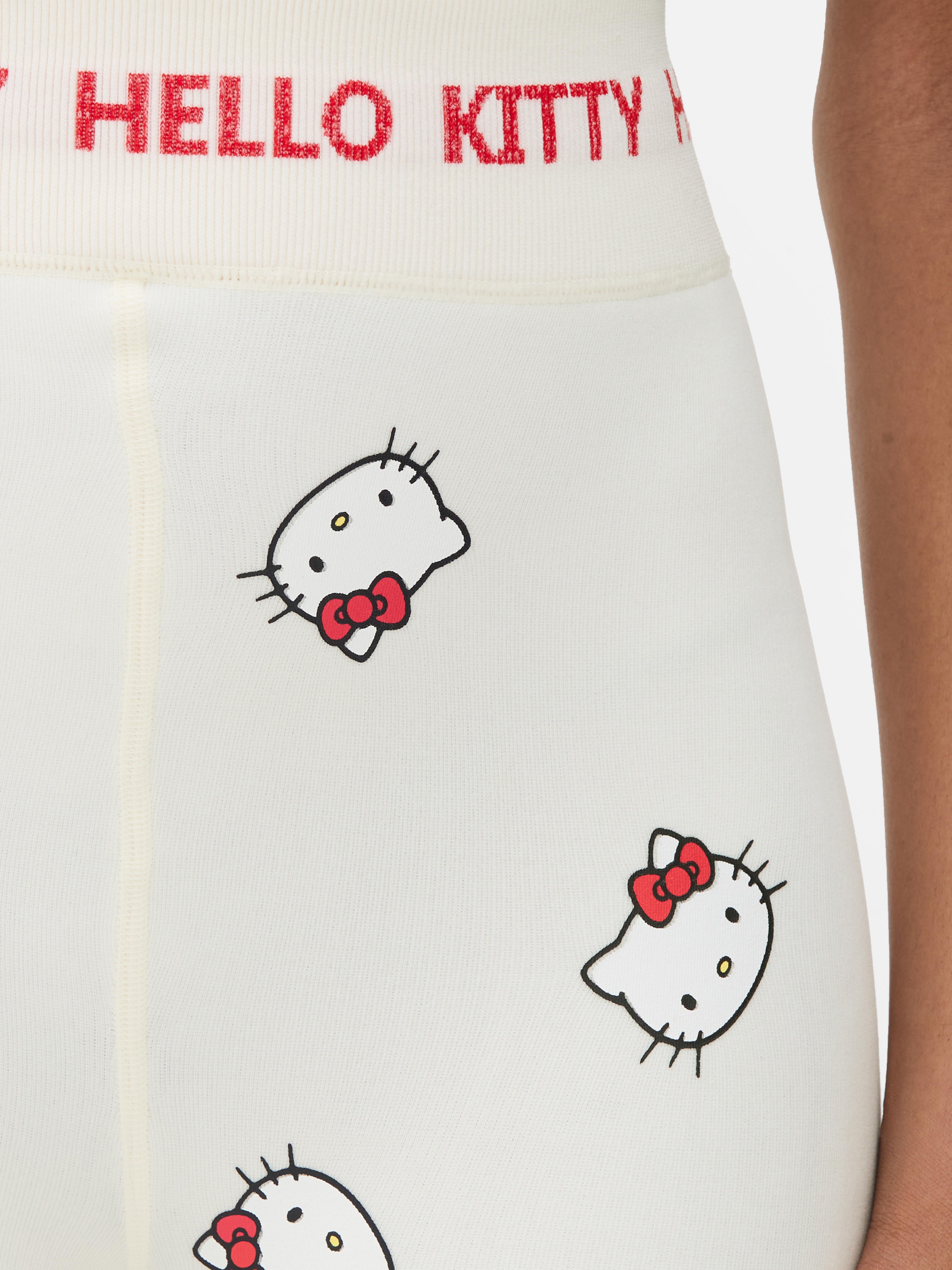 Leggings in velluto con morbida fodera Hello Kitty. Goditi il massimo comfort con questi leggings termici con stampa Hello Kitty.
