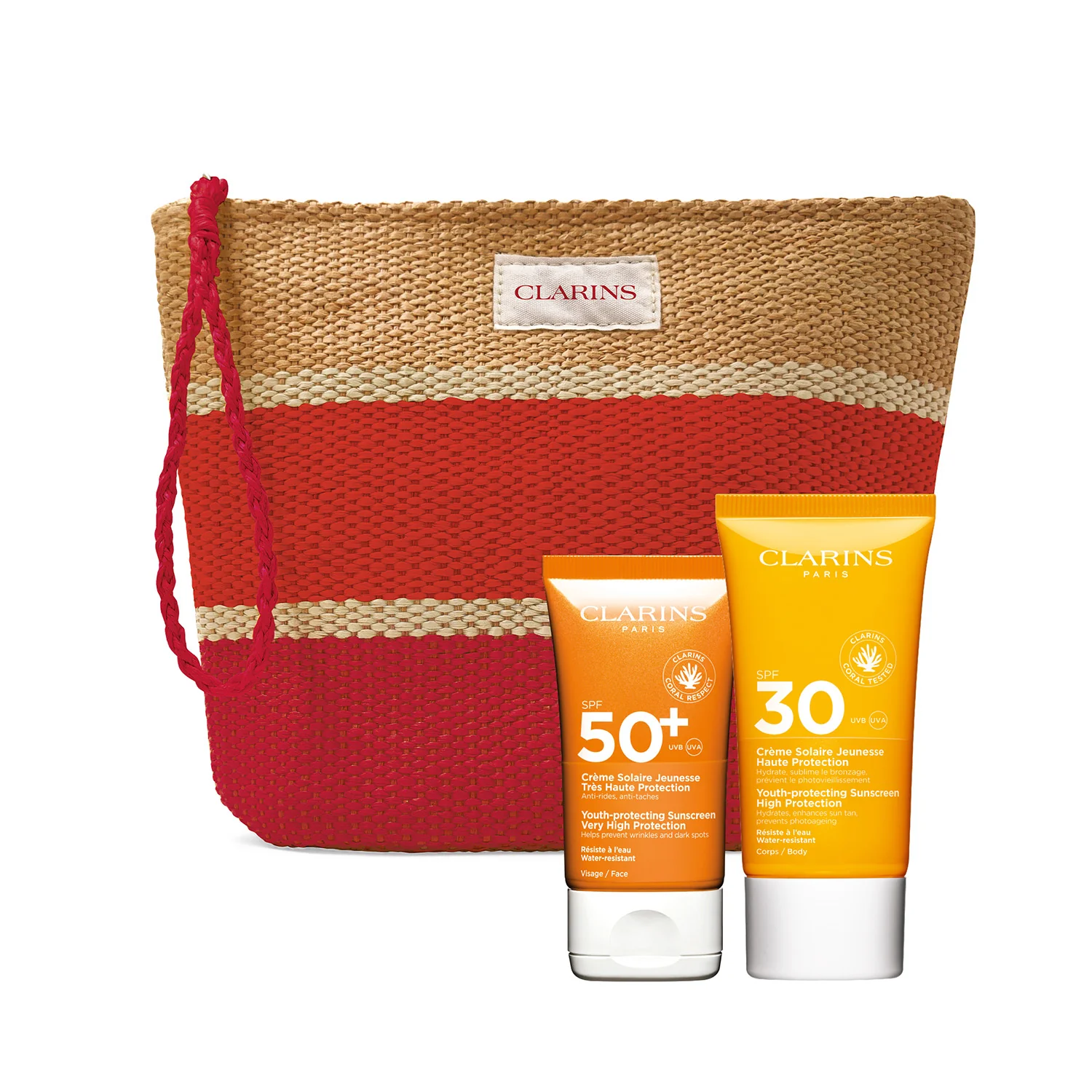 Sole Routine protezione solare anti-età - Cofanetto Solare, Coffret Solare, Solare viso alta prot., Crema solare corpo alta prot.
