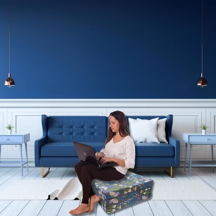 Matelas 195x65x10 cm lit futon pliable pliant - NATALIA SPZOO - 65x195 cm epaisseur 10 cm - Soutien ferme - Housse amovible
