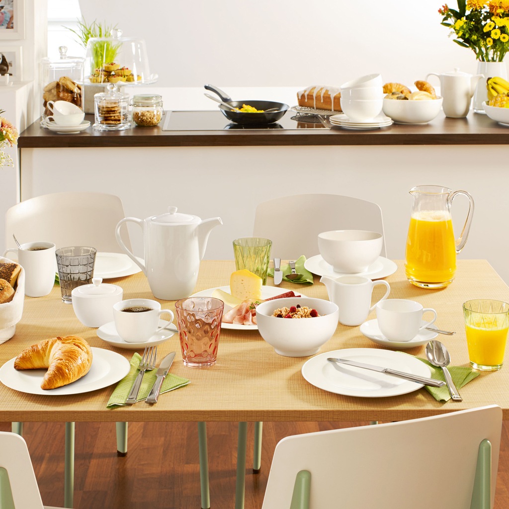 Service à thé Villeroy & Boch, 6 pièces (tasse et soucoupe), pour moi – 1 pièce