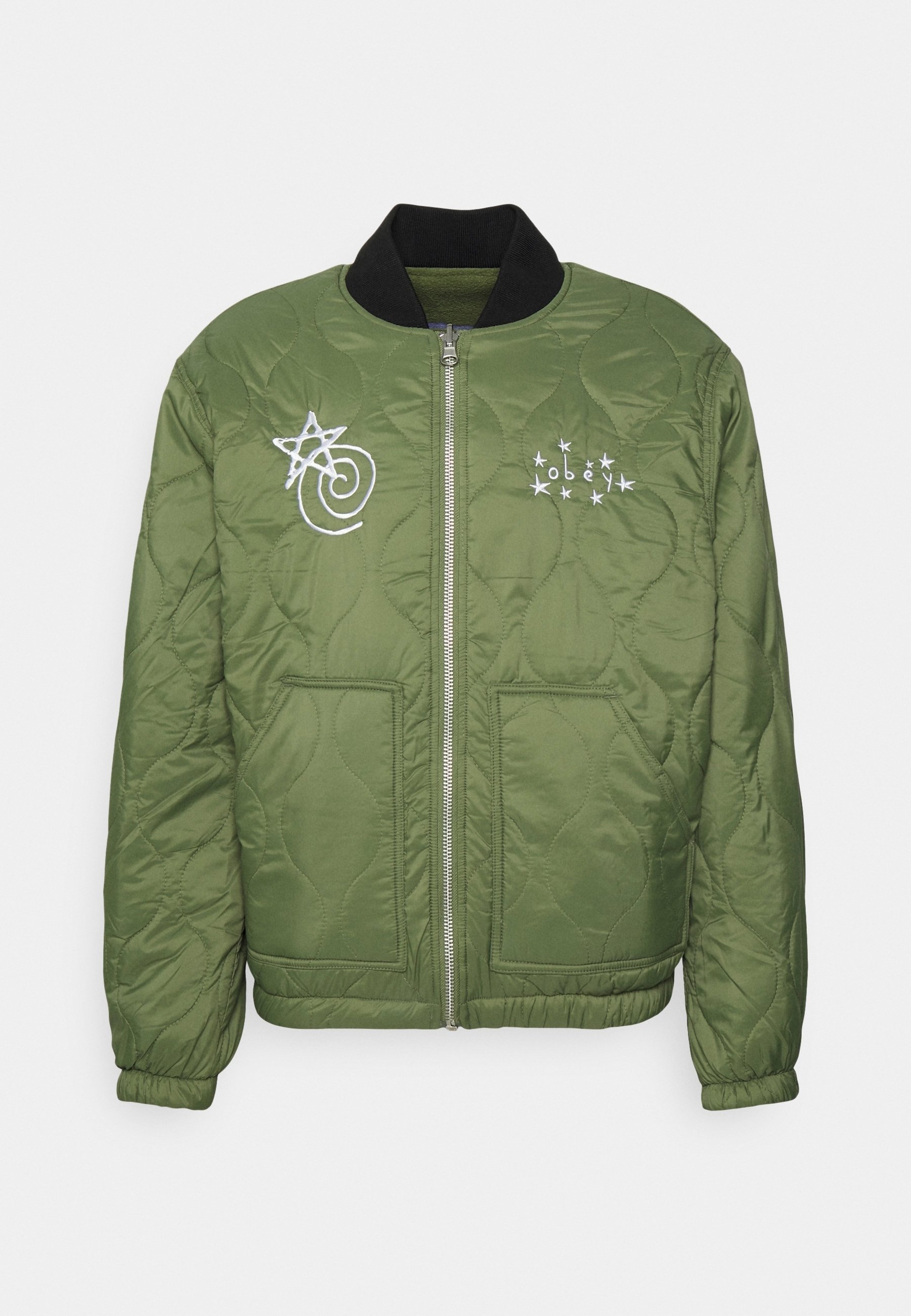 Obey Clothing Lichte jas - donkergroen