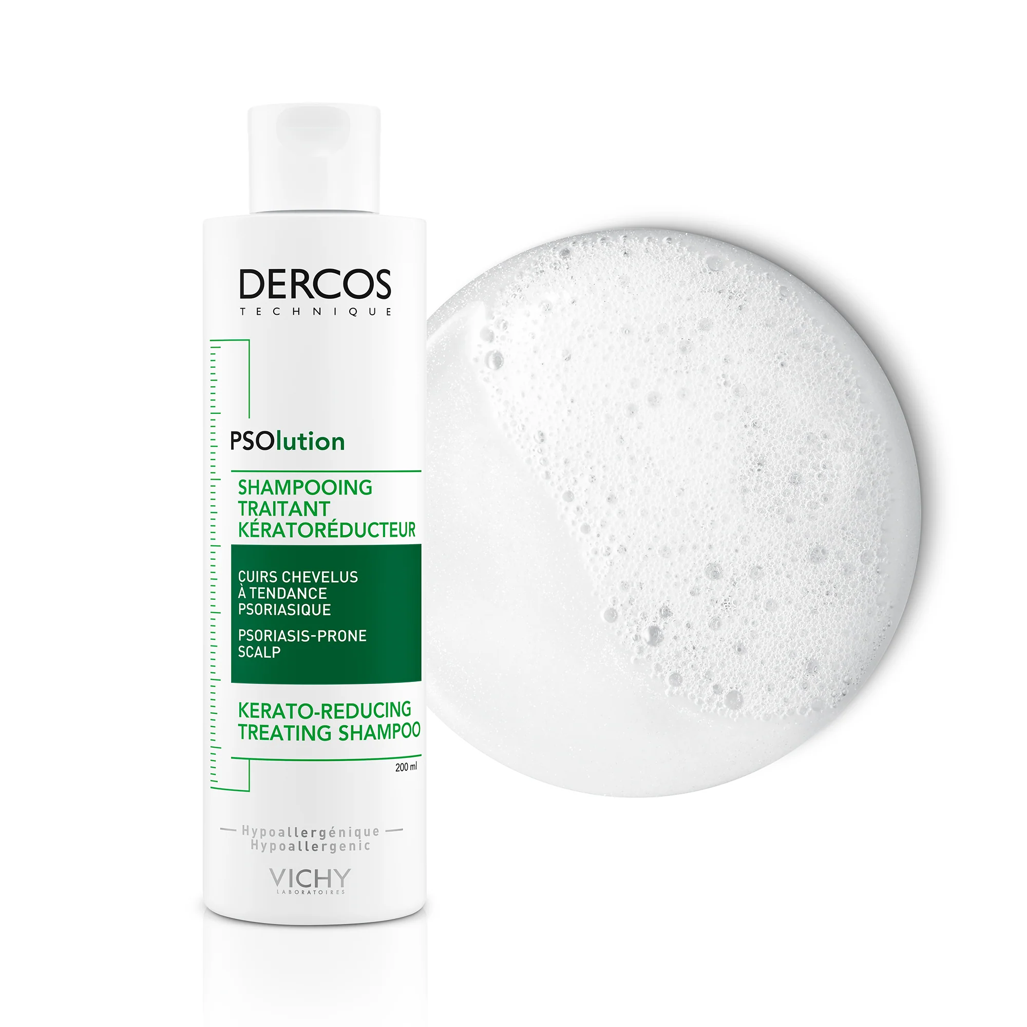 Dercos Dercos Shampoo Psolution Anti -Squame - Shampoo Delicato, Shampoo Nutriente