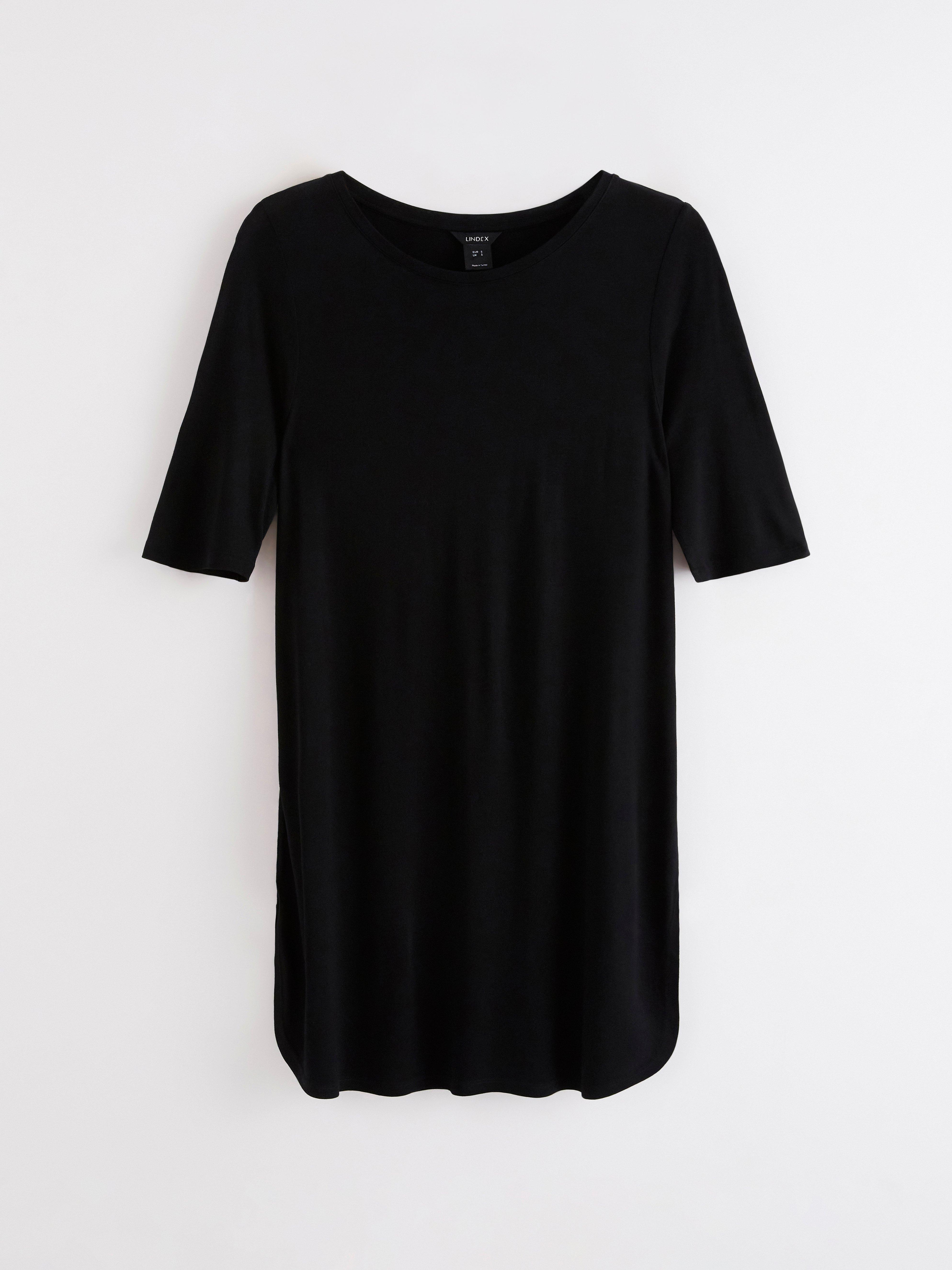 Kortärmad topp Black