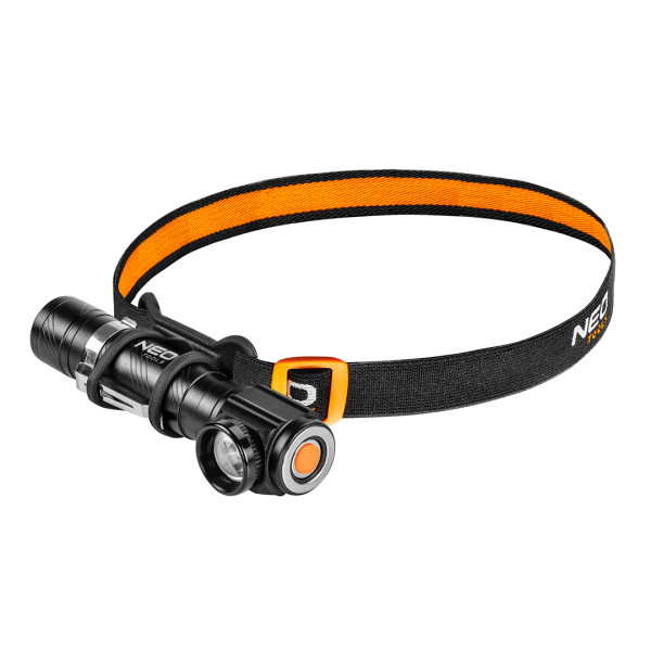 Latarka czołowa akumulatorowa USB 800lm NEO 99-026