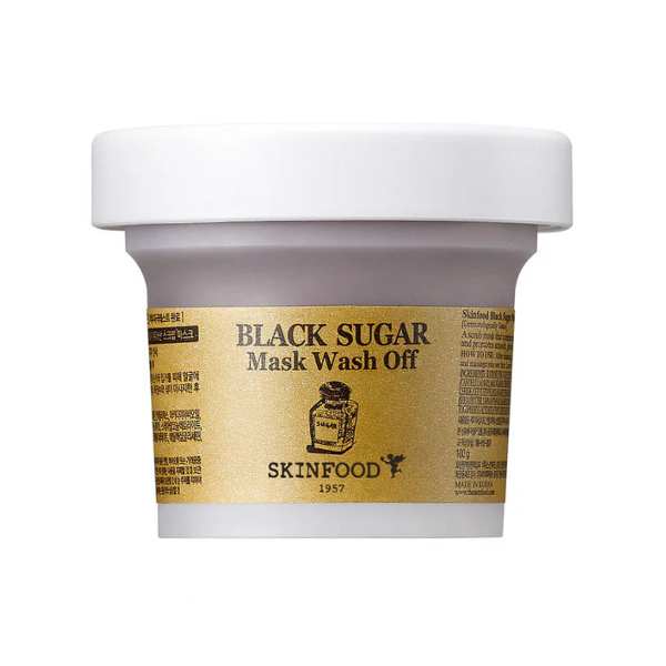 Mascarilla de azúcar negra Skinfood que se enjuaga