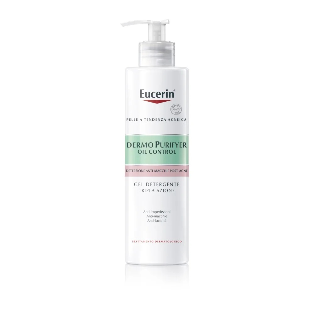 EUCERIN Eucerin Dermopurifyer puhastusgeel 400 ml vähendab ebapuhtusi