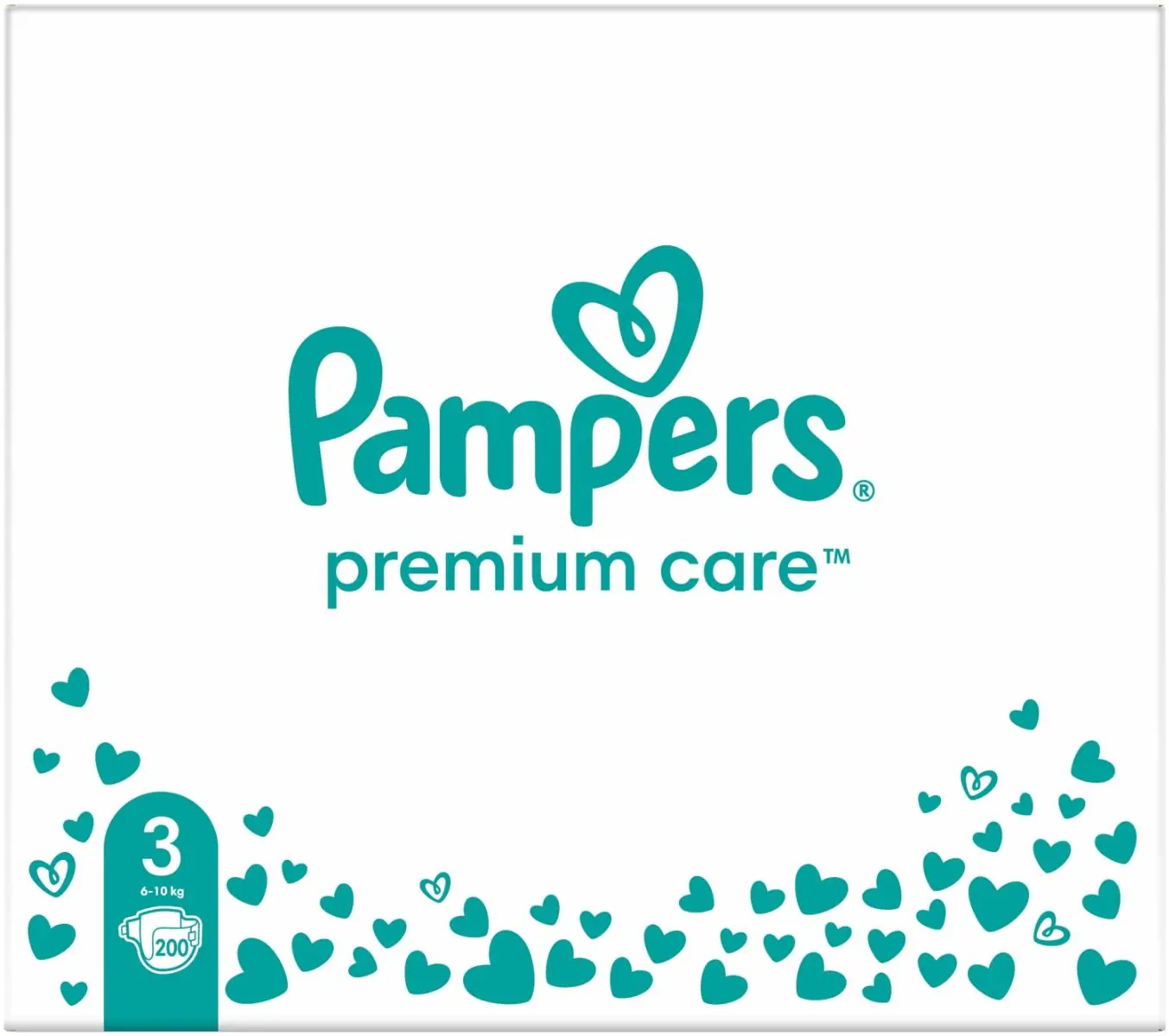 Pampers Premium Care Pieluchy (3) Midi 200 szt.