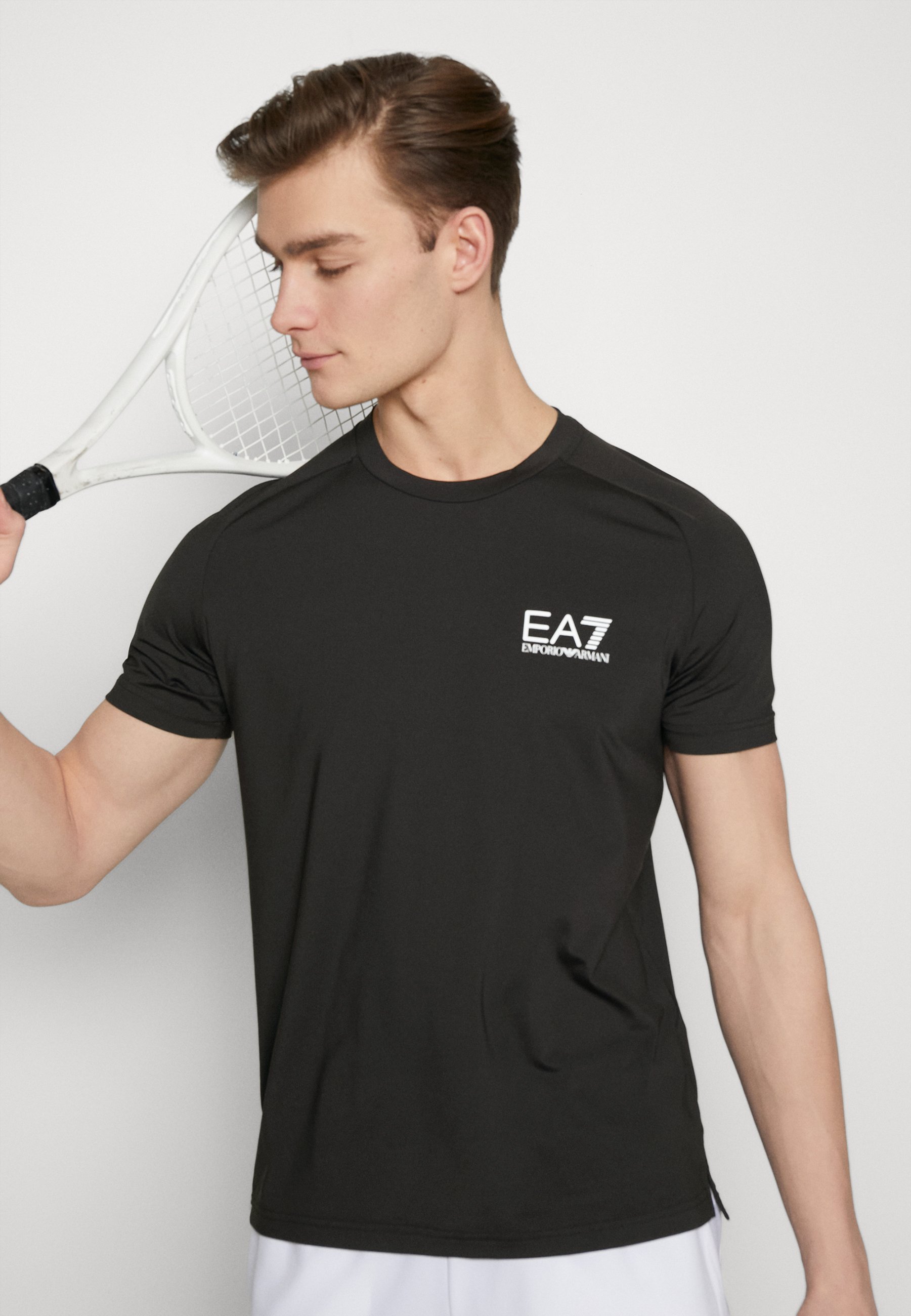 EA7 Emporio Armani Sport-T-Shirt – schwarz