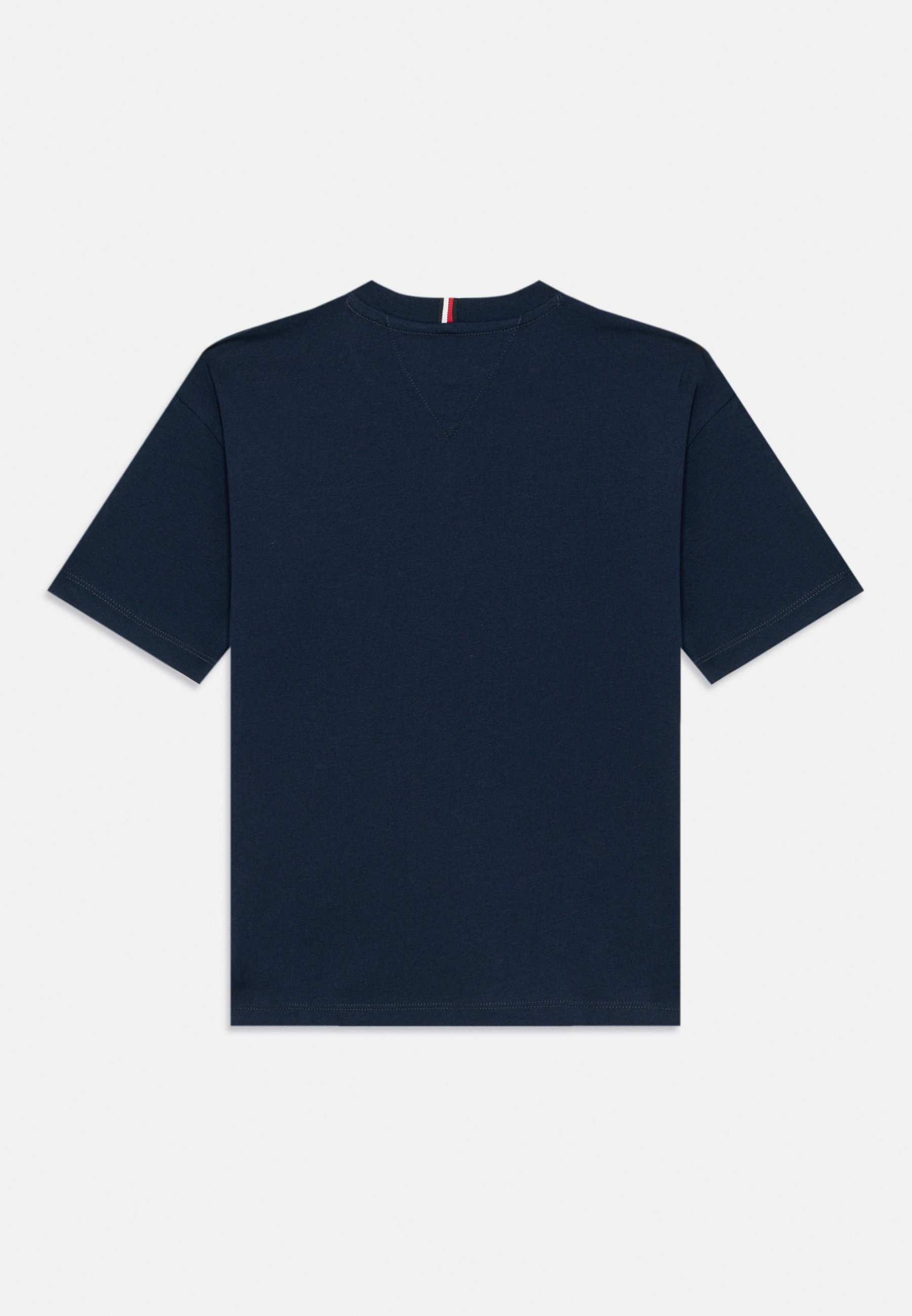 TOMMY HILFIGER ESSENTIAL ARCHIVE FIT TEE UNISEX - Základní tričko - black
