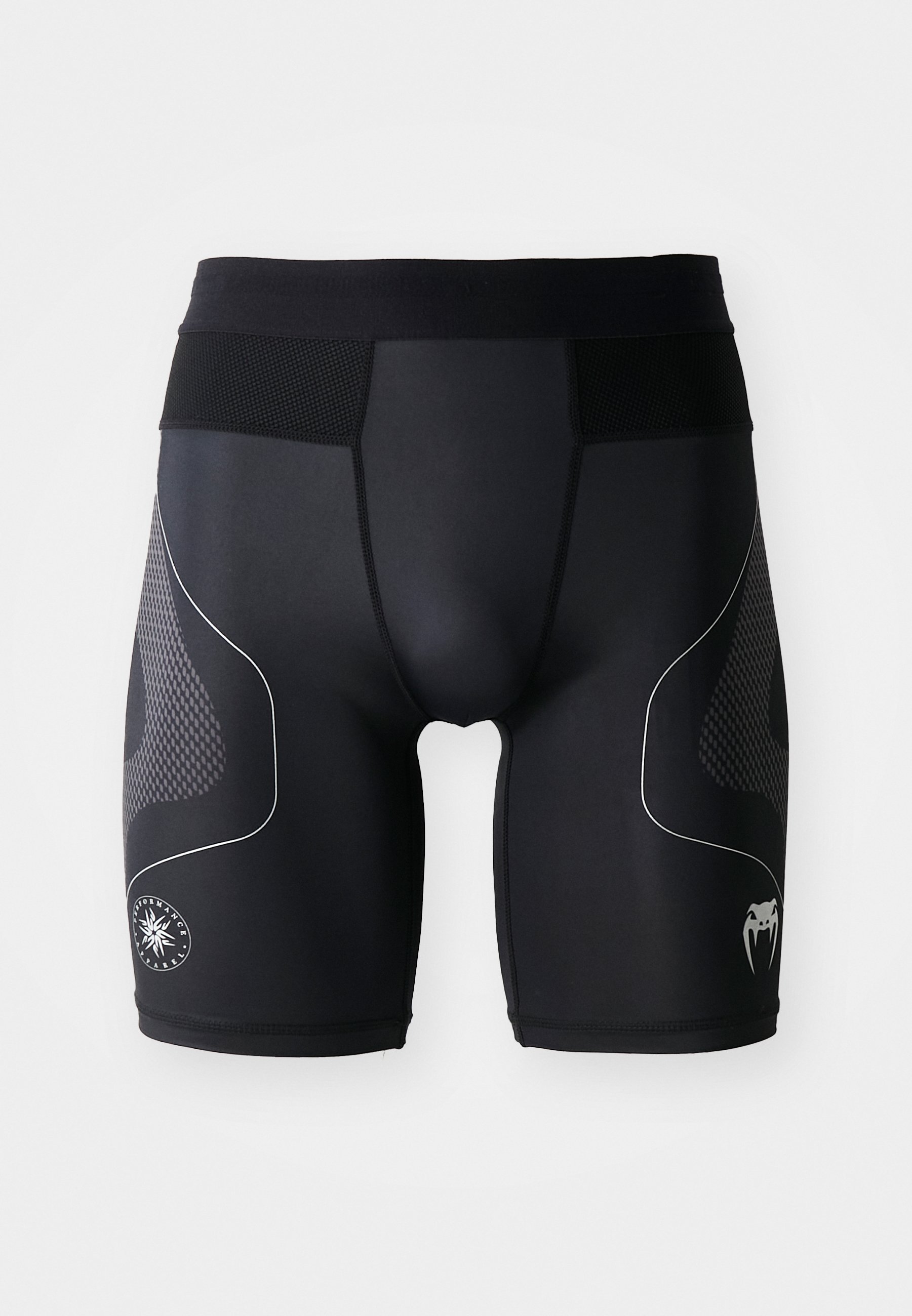 Venum NEXUS VALE TUDO SHORTS - Legging - zwart/zilverkleur
