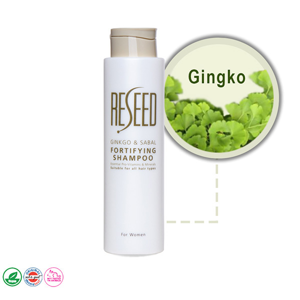 RESEED Ginkgo és Sabal erősítő sampon nőknek 250 ml