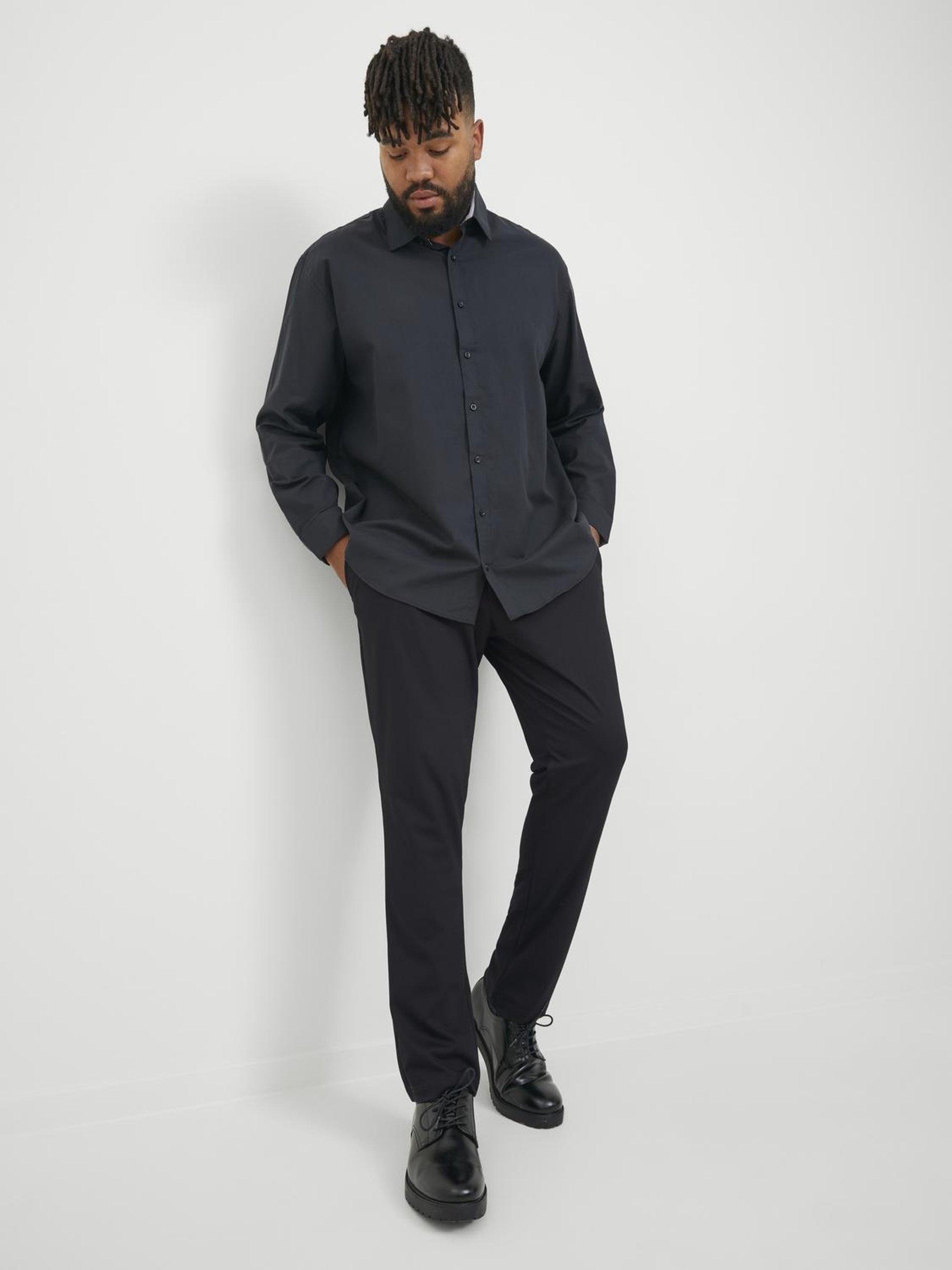 Jack & Jones JPSTMARCO JJCOOPER - Chino's - zwart