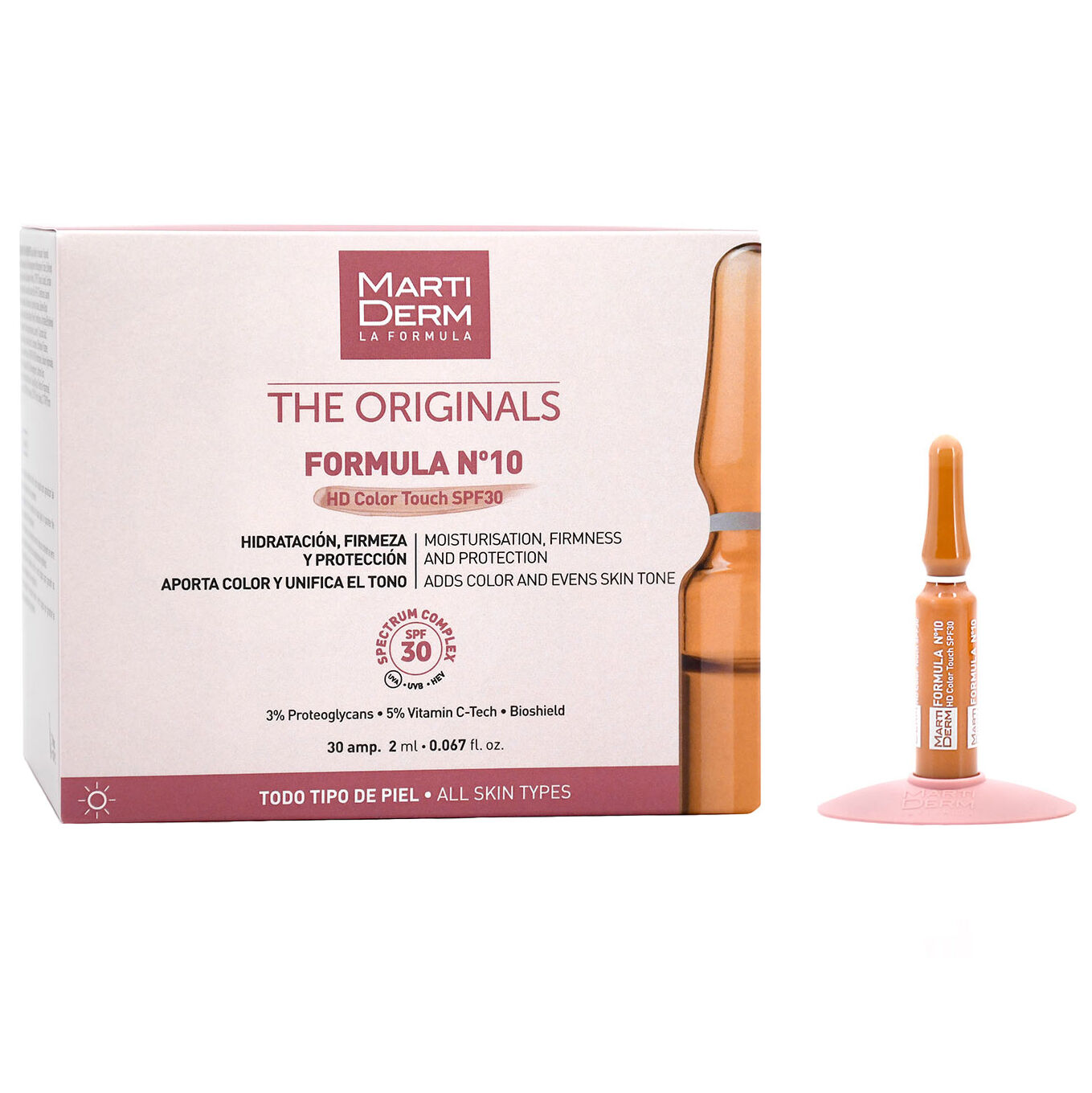 MartiDerm The Originals Formel nr. 10 HD Color Touch SPF30
