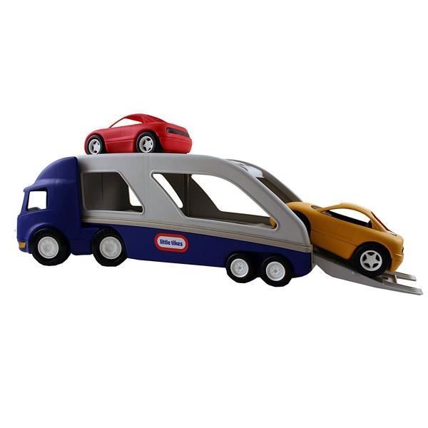 Little Tikes - Large Car Carrier with 2 Sports Cars - Ages 3+