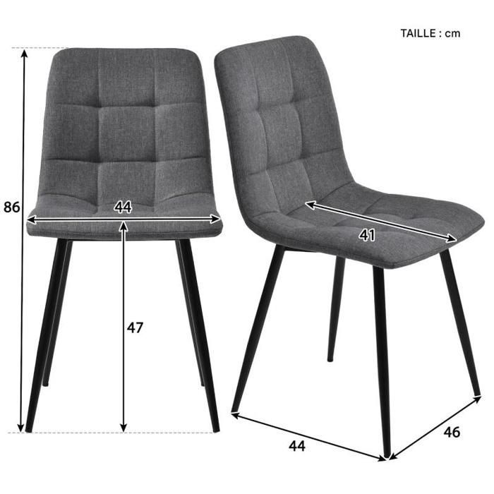 Mesa de comedor con 4 sillas, conjunto moderno de mesa y sillas para cocina/sala de estar, sillas de lino gris oscuro, patas de mesa doradas