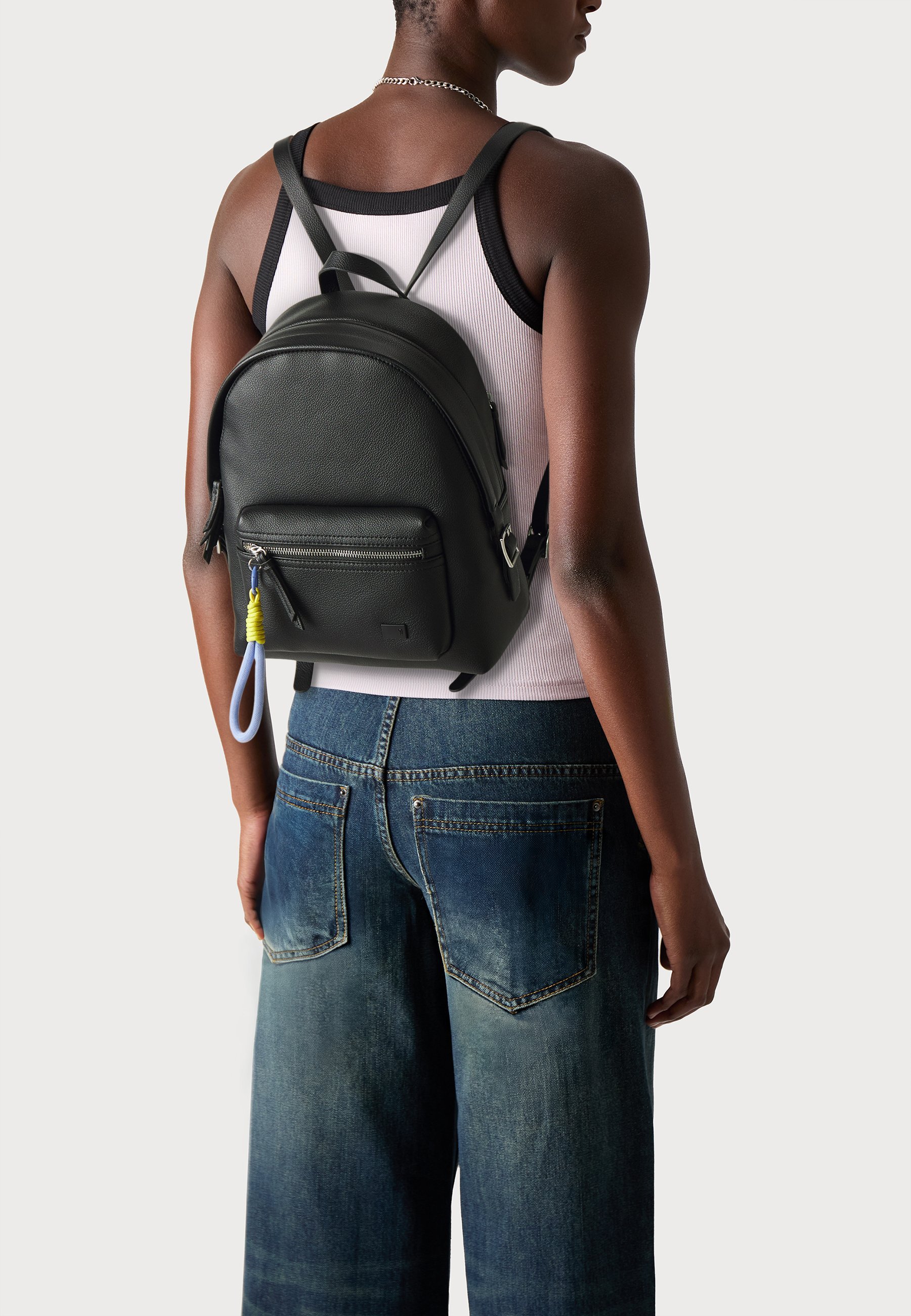 PARFOIS RYGGSEKK AQUARIUS BLACK L - Ryggsekk - svart
