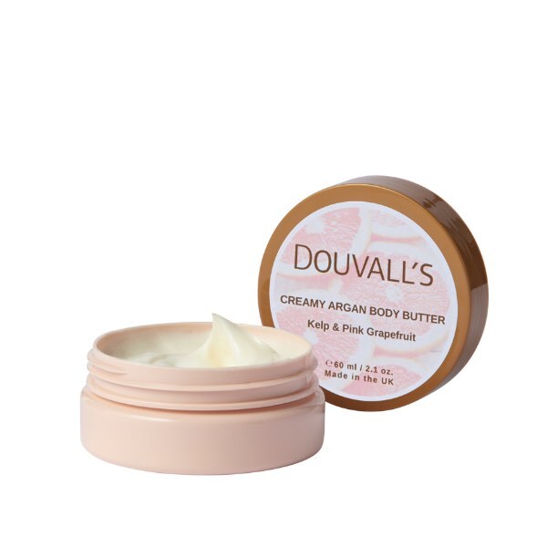 Douvall's Organic krémové arganové tělové máslo 60ml grapefruit