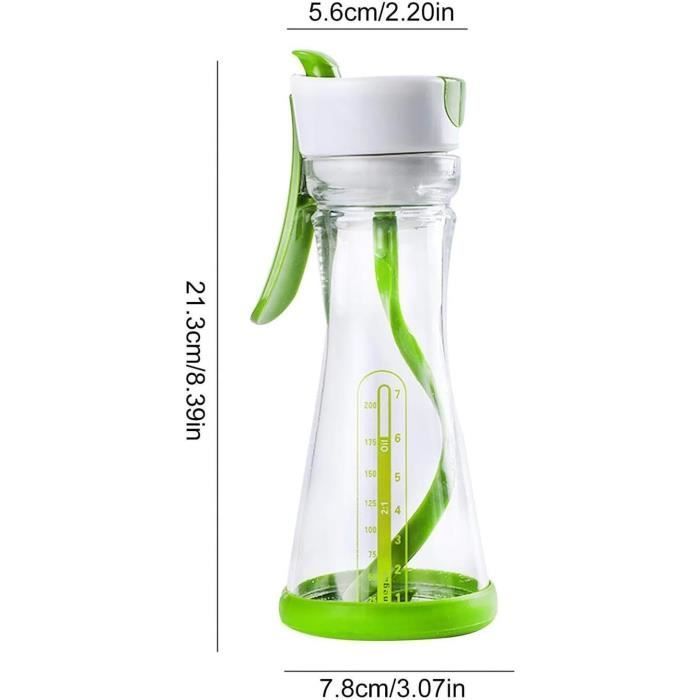 Salladsdressingshaker - Läckagesäker mixer - Slitstarka material - Diskmaskinssäker - 1 st.