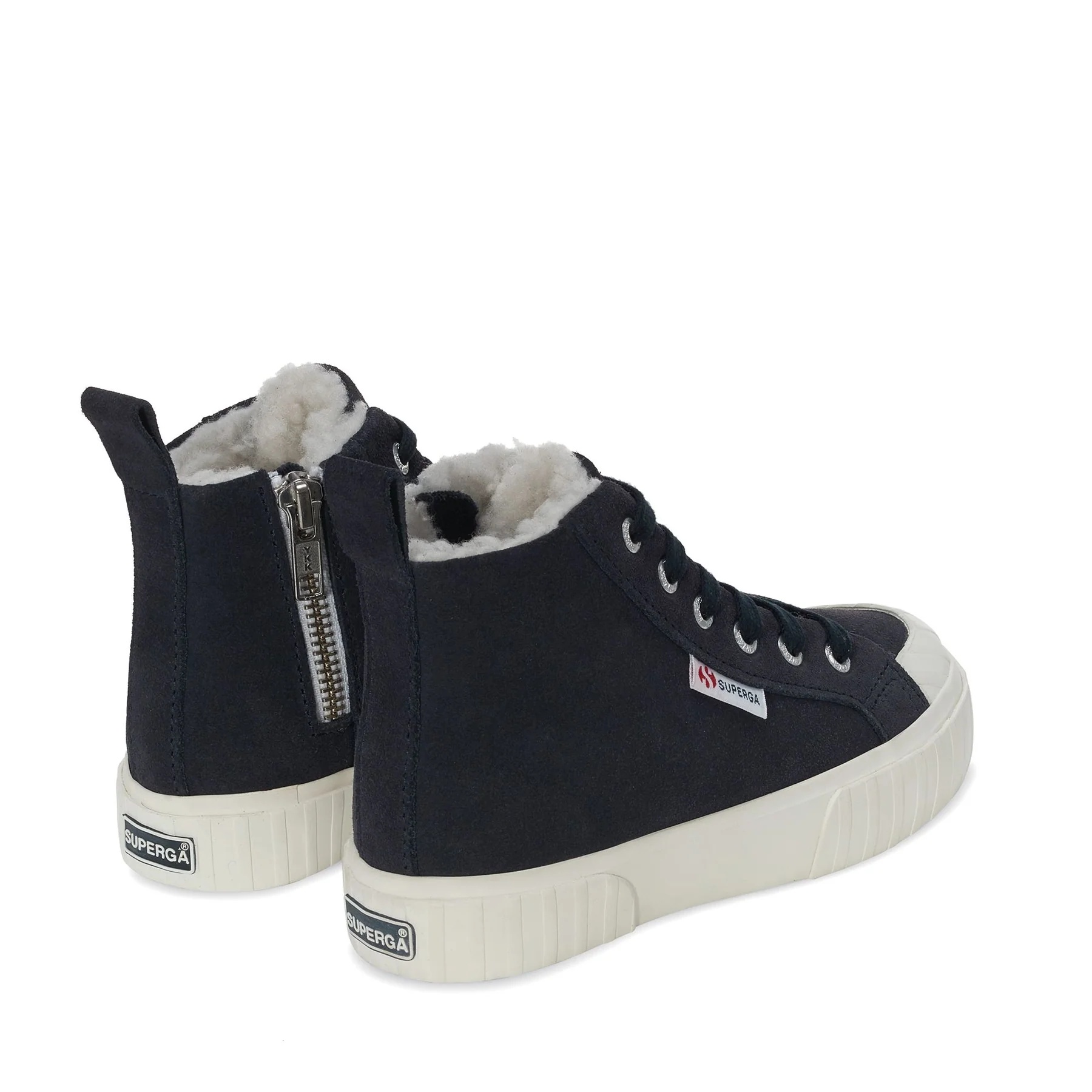 2696 KIDS STRIPE SUEDE-BLUE GREY DK-FAVORIO