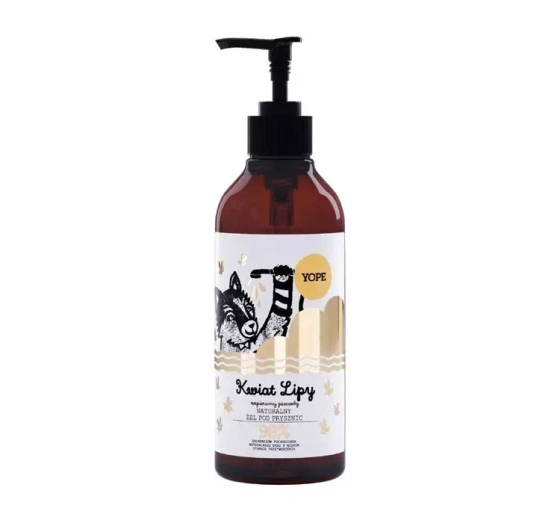 Yope Naturalny żel pod prysznic Kwiat Lipy 400ml