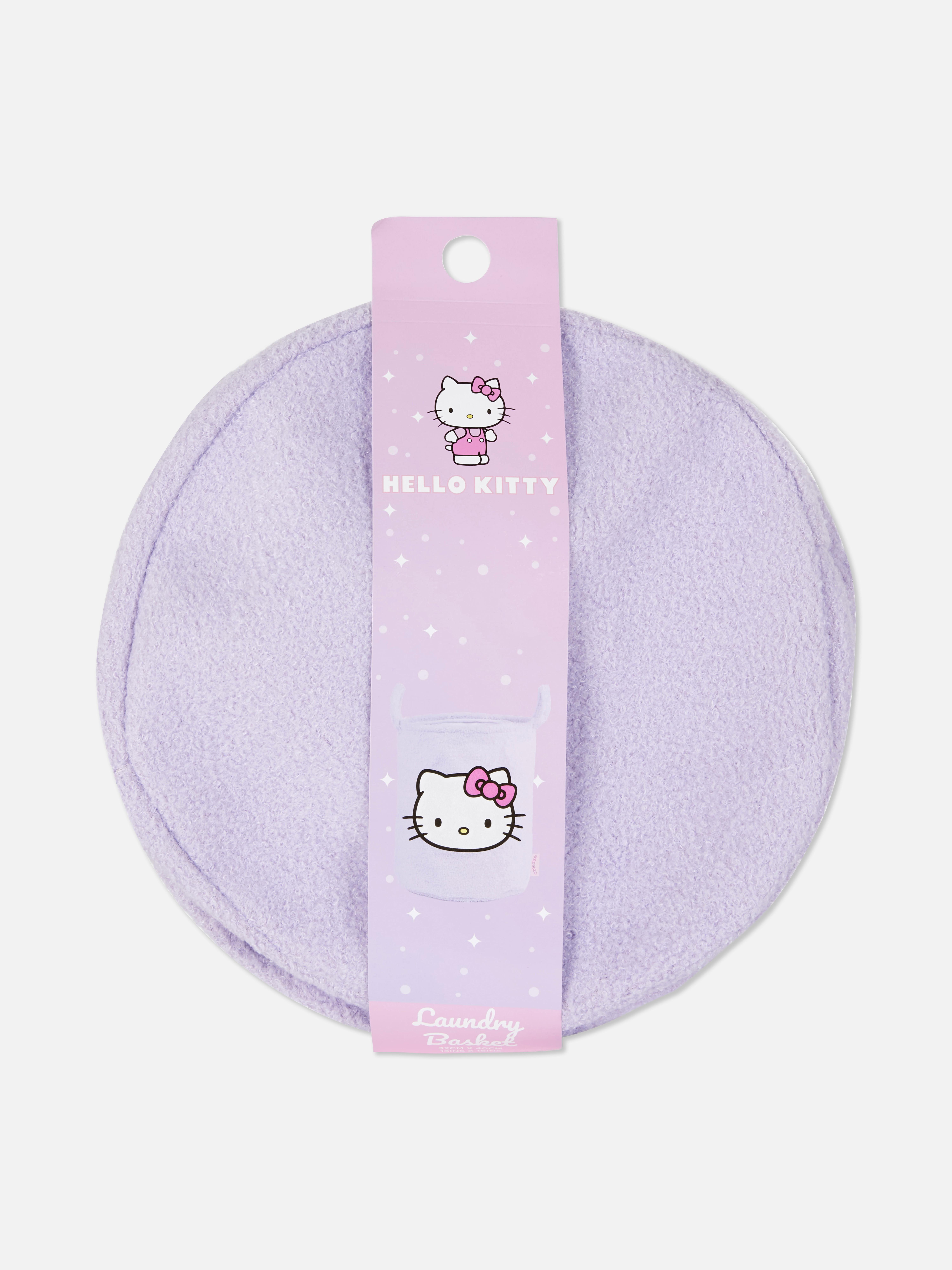 Coș de rufe din material textil Hello Kitty Borg Un coș de rufe moale cu un design Hello Kitty