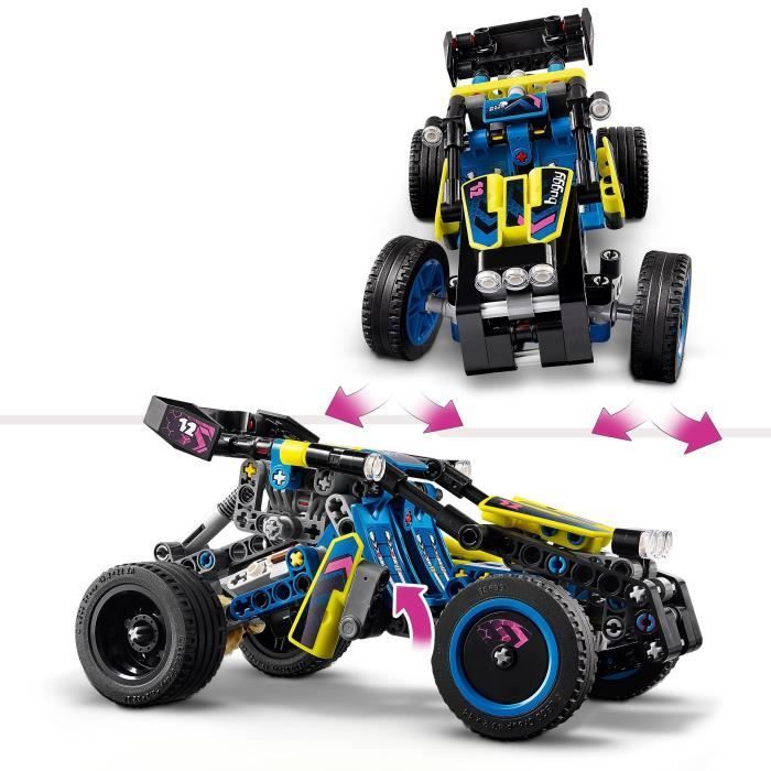 LEGO® 42164 Technic Buggy da corsa fuoristrada, veicolo da rally, giocattolo da costruzione per auto da corsa