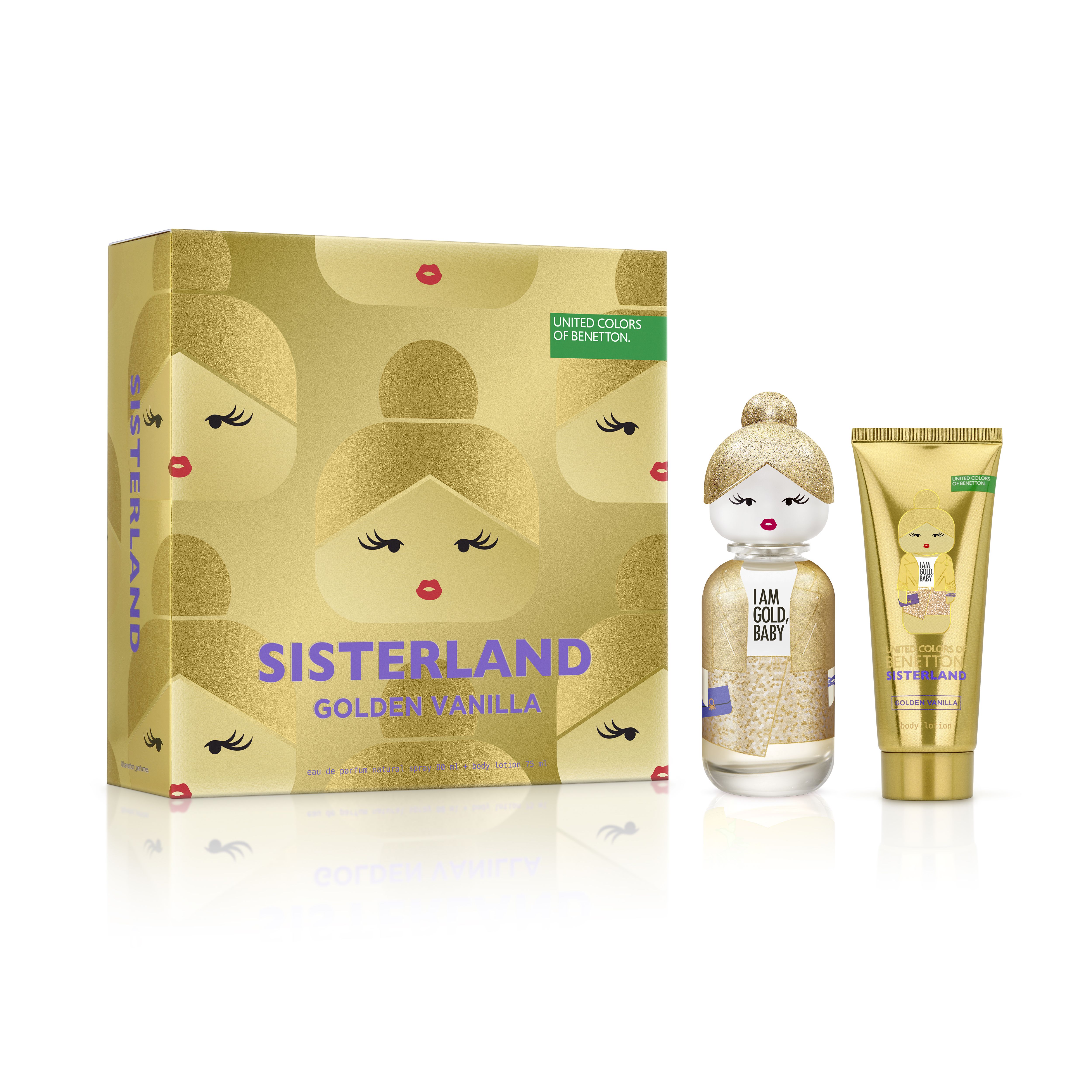 Sisterland Golden Vanilla Eau de Parfum poklon set Poklon setovi parfema za žene