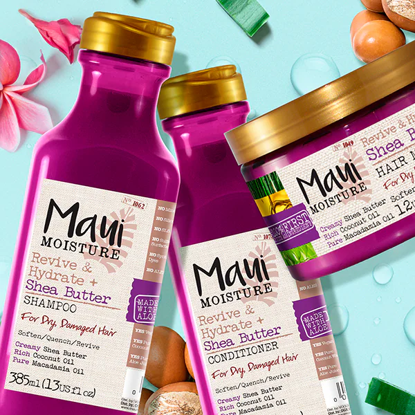 Maui Moisture Revive & Hydrate+ Sheavoi-shampoo 385ml